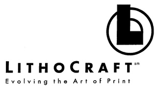 L LITHOCRAFT EVOLVING THE ART OF PRINT logo
