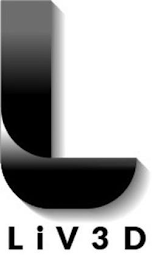 L LIV3D logo