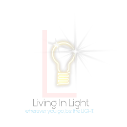 L LIVING IN LIGHT WHEREVER YOU GO, BE THE LIGHT. logo