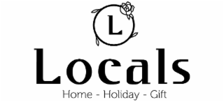 L LOCALS HOME - HOLIDAY - GIFT logo