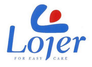 L LOJER FOR EASY CARE logo