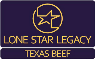 L LONE STAR LEGACY TEXAS BEEF logo