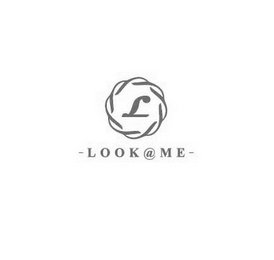 L LOOK@ME logo