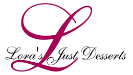 L LORA'S JUST DESSERTS logo