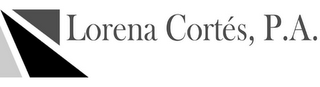 L LORENA CORTÉS, P.A. logo