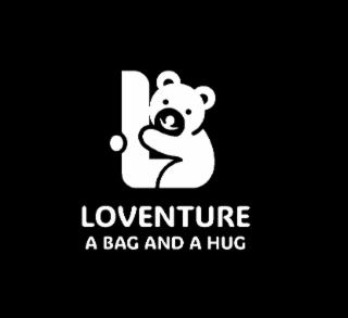 L LOVENTURE A BAG AND A HUG logo