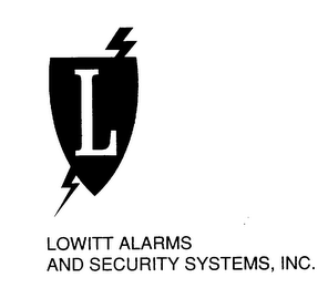 L LOWITT ALARMS AND SECURITY SYSTEMS, INC. logo