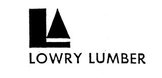 L LOWRY LUMBER logo