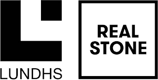 L LUNDHS REAL STONE logo