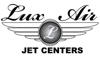 L LUX AIR JET CENTERS logo