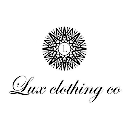 L LUX CLOTHING CO logo