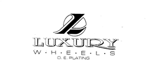 L LUXURY WHEELS O.E. PLATING logo