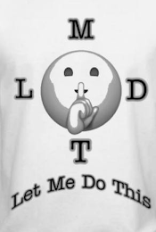 L M D T LET ME DO THIS logo