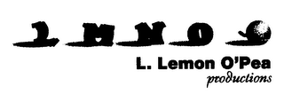 L M N O L. LEMON O'PEA PRODUCTIONS logo