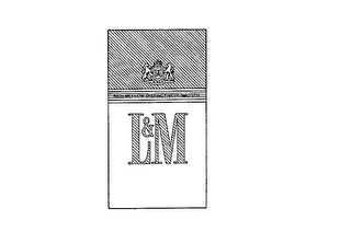 L & M  RICH, MELLOW DISTINCTIVELY SMOOTH logo