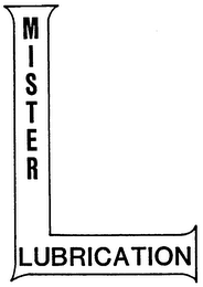 L MISTER LUBRICATION logo