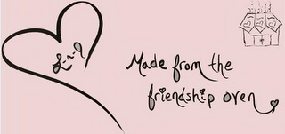 L-N-J MADE FROM THE FRIENDSHIP OVEN logo