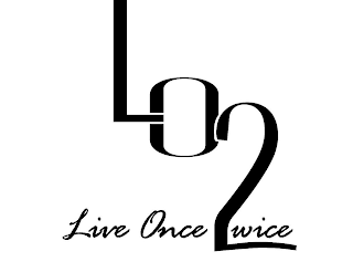 L O 2 LIVE ONCE 2WICE logo