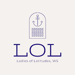 L. O. L. LADIES OF LATITUDES, WS logo
