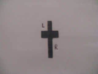 L R logo