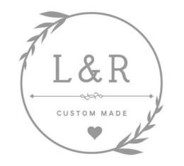 L & R CUSTOM MADE logo