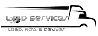 L R D SERVICES LOAD, ROLL & DELIVER logo