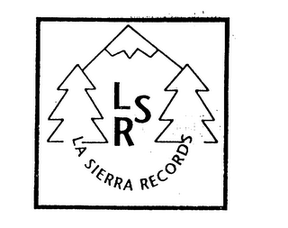 L S R LA SIERRA RECORDS logo