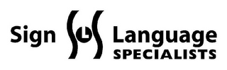 L SIGN LANGUAGE SPECIALISTS logo