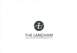 L THE LANGHAM logo