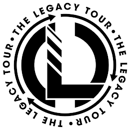 L  · THE LEGACY TOUR · THE LEGACY TOUR · THE LEGACY TOUR logo