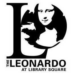 L THE LEONARDO AT LIBRARY SQUARE logo