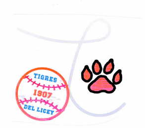 L TIGRES 1907 DEL LICEY logo