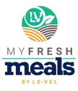 L-V MYFRESH MEALS BY LE-VEL logo