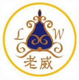 L W logo