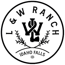 L &W RANCH LW IDAHO FALLS ID logo