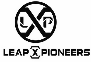 L X P LEAP X PIONEERS logo