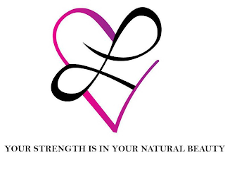 L YOUR STRENGTH IS IN YOUR NATURAL BEAUTY logo