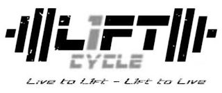 L1FT CYCLE LIVE TO L1FT L1FT TO LIVE logo