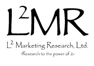 L2 MARKETING RESEARCH, LTD. - RESEARCH TO THE POWER OF 2 - logo