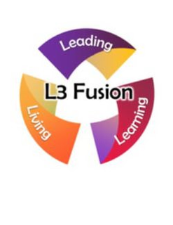 L3 FUSION LEADING LEARNING LIVING logo