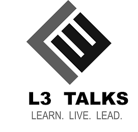 L3 L3 TALKS LEARN. LIVE. LEAD. logo