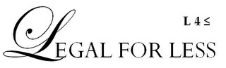L4S LEGAL FOR LESS logo