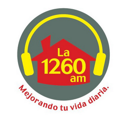 LA 1260 AM MEJORANDO TU VIDA DIARIA. logo