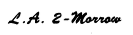 L.A. 2-MORROW logo