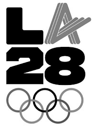 LA 28 logo