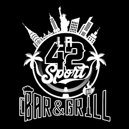 LA 42 SPORT BAR & GRILL logo