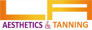LA AESTHETICS & TANNING logo