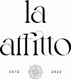 LA AFFITTO ESTD 2022 logo