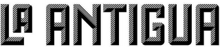 LA ANTIGUA logo