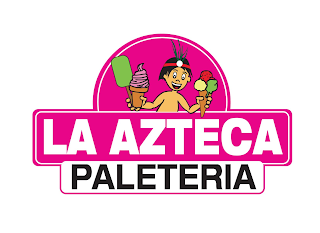 LA AZTECA PALETERIA logo